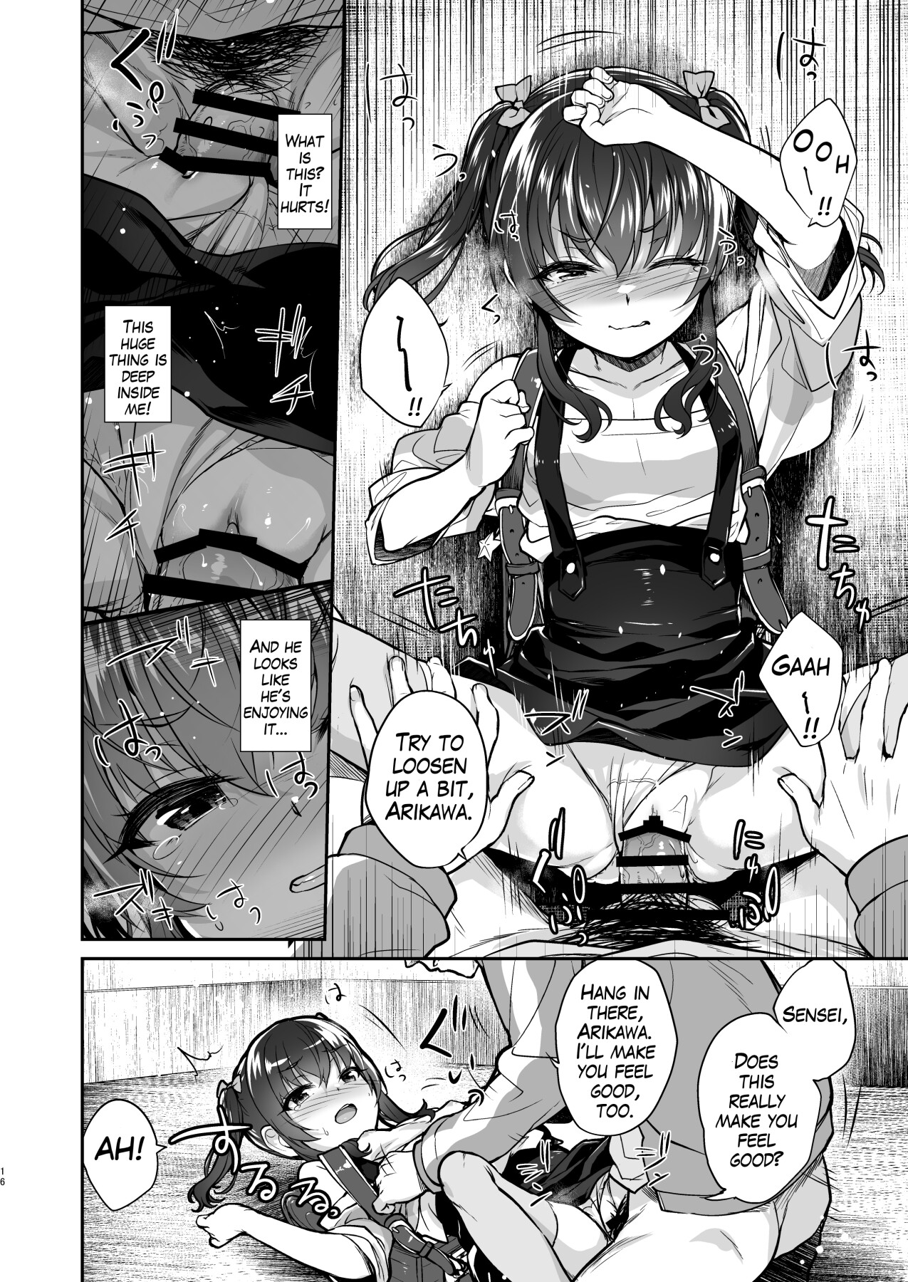 Hentai Manga Comic-I Won't Lose to a Plain Girl!-Read-15